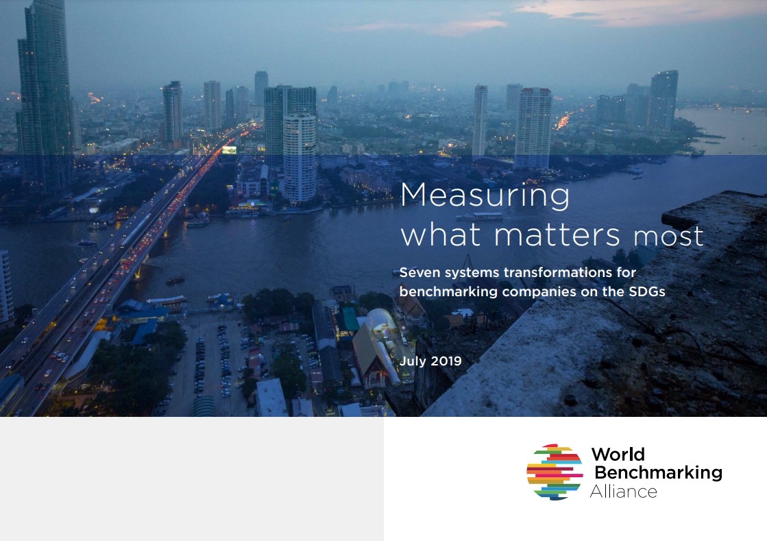 企業のSDGs貢献評価新ランキングに向けて｜Measuring What Matters Most – Seven Systems Transformations for benchmarking companies on the SDGs