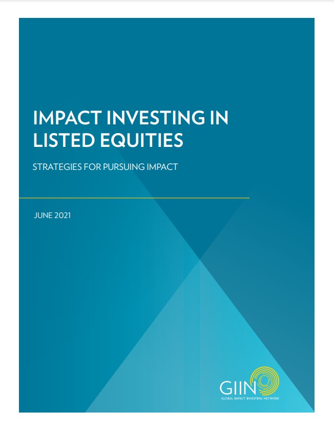 上場株のインパクト投資 – インパクト追及の戦略 -｜Impact Investing in Listed Equities – Strategies for Pursuing Impact