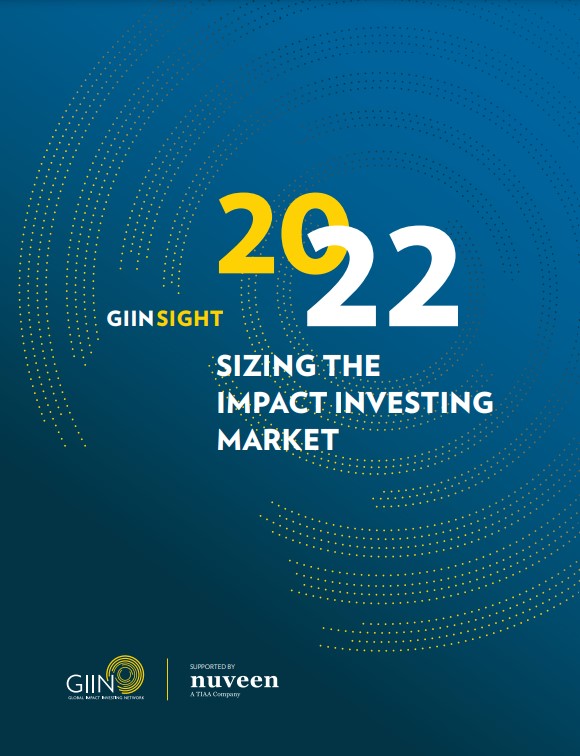 2022年グローバルインパクト投資市場規模調査レポート｜GIINsight: Sizing the Impact Investing Market 2022