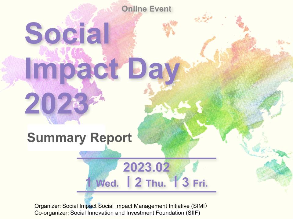 Putting Impact at the Center of Social Transformation – Reflections from the Social Impact Day 2023