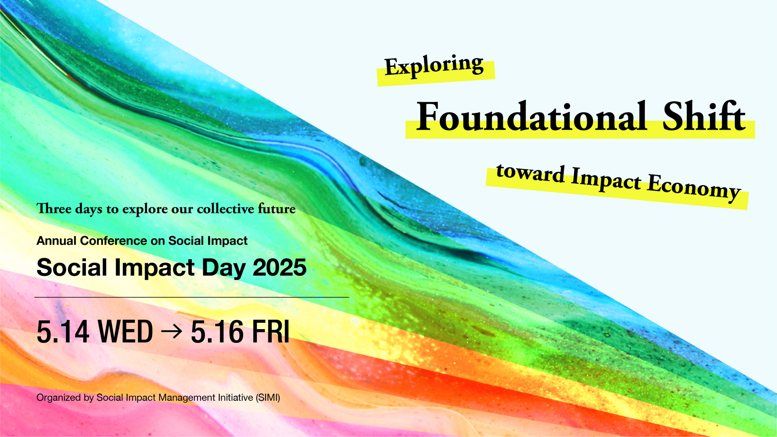 [Social Impact Day 2025] “Exploring Foundational Shift toward Impact Economy”